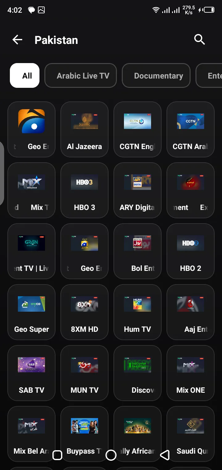 Cricmad download and sports directory screen